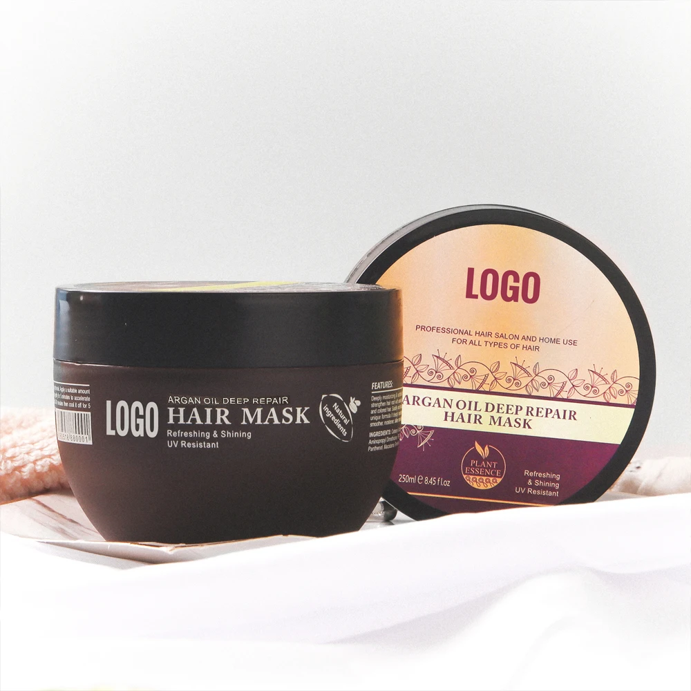  Professional Salon OEM Private Label 100% Natural Organic Argan Oil Deep Repair Smoothy Hair