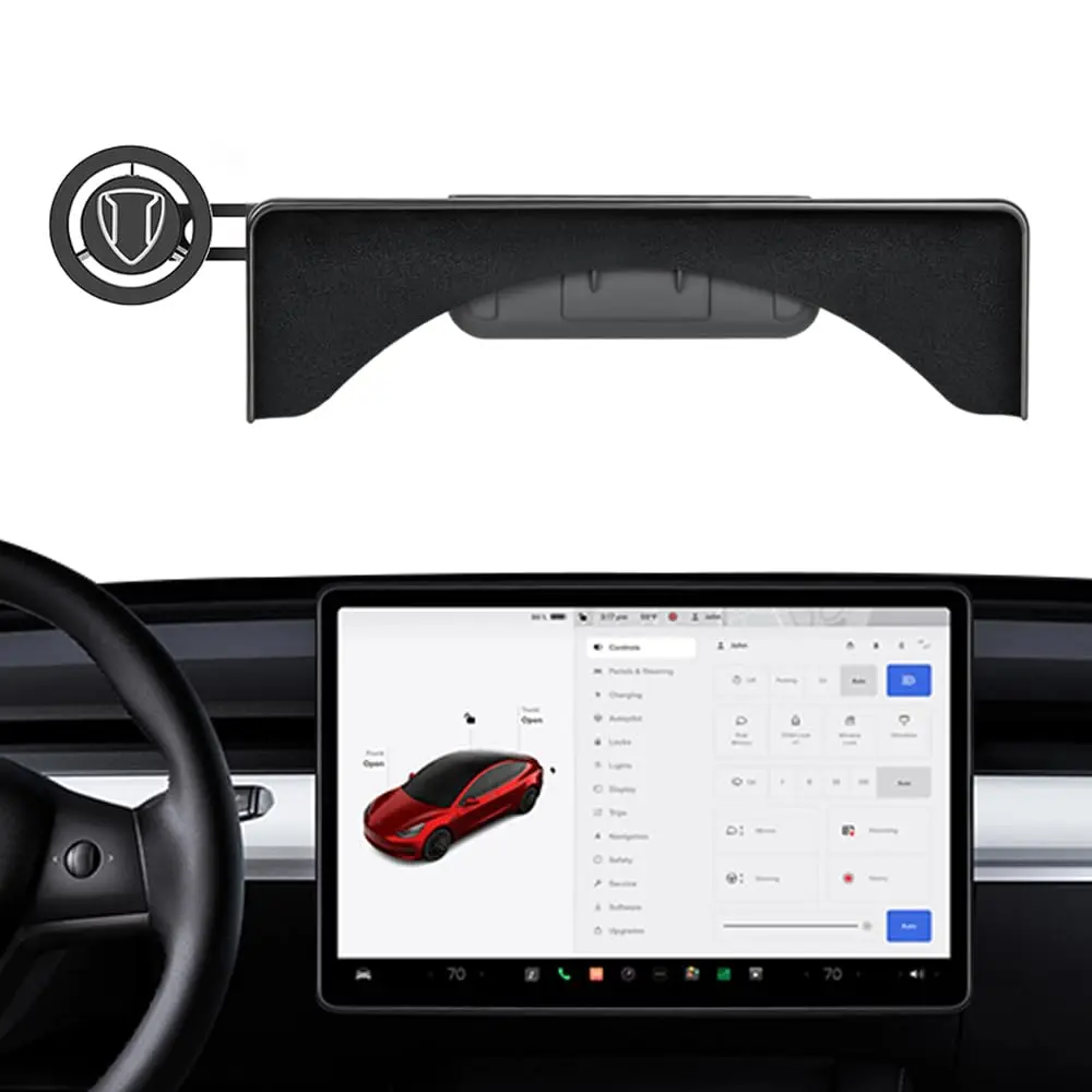 Магнитное крепление для телефона Tesla Model 3 Y и чехол для солнцезащитных очков для Tesla Model Y держатель для телефона