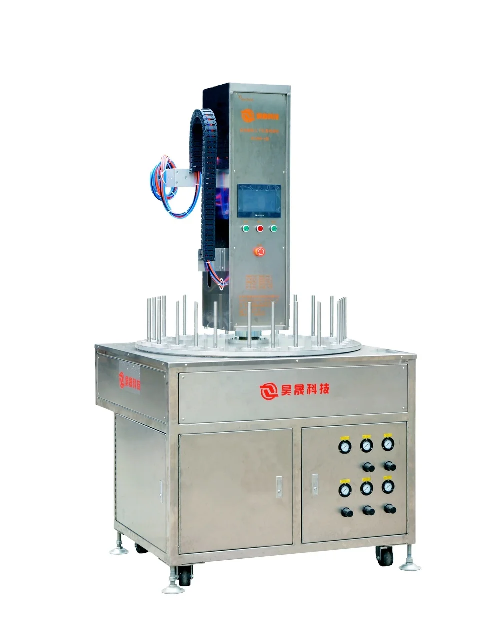 Self-developed automatic spray painting equipment for glass, plastic and hardware