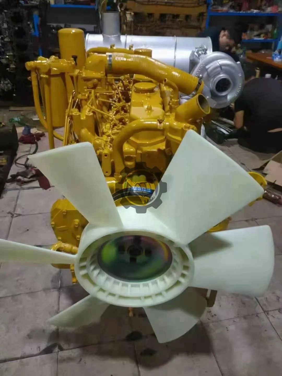 Original Used E320 E320C Excavator Engine For Mitsubishi S6KT S6K Diesel Engine Assembly