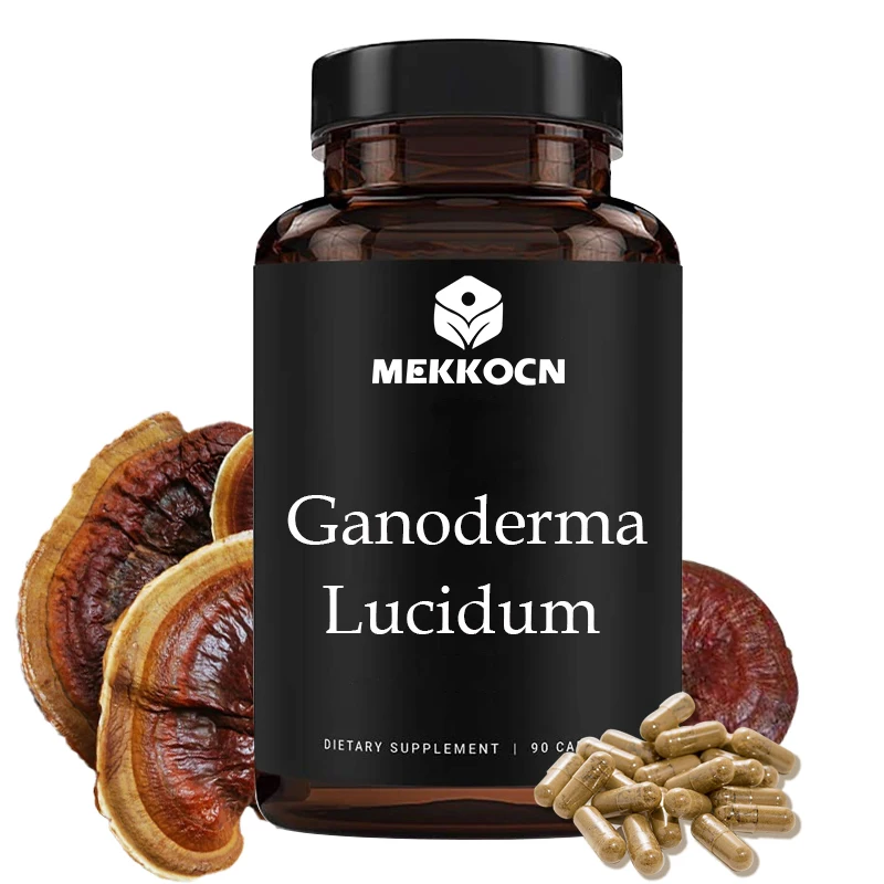 Wholesale Ganoderma Lucidum Capsules Antioxidant Reishi Mushroom Spores Capsule Ganoderma Lucidum Extract Capsule