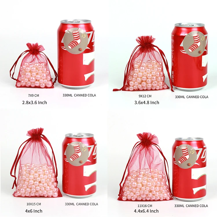 organza fabric eco bags