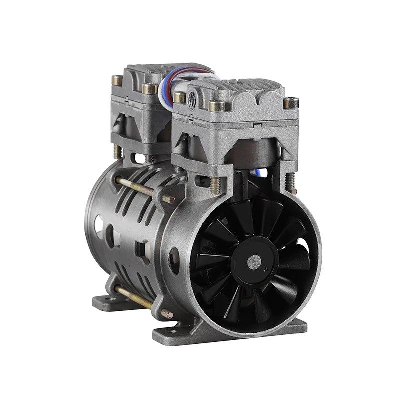 DC12V безмасляный поршневой вакуумный насос 1CFM Мини Вакуумный портативный электронный