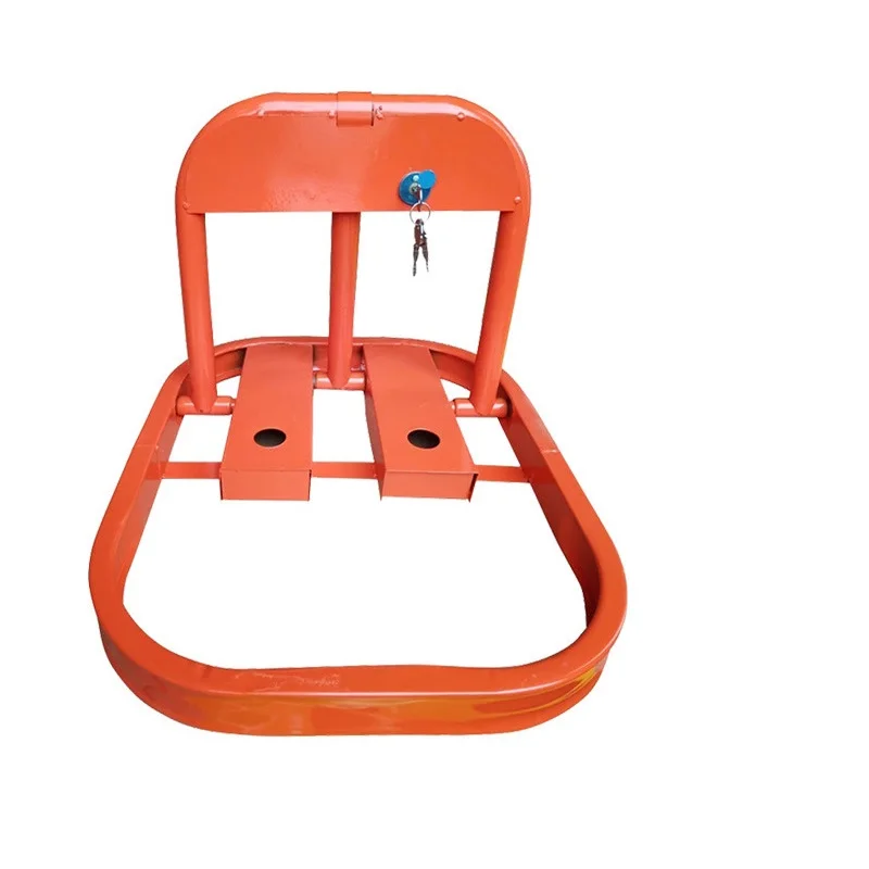 2024 Source factory ROHS Compliance Thickened O-Type Manual Parking Lock Car parking wheel lock