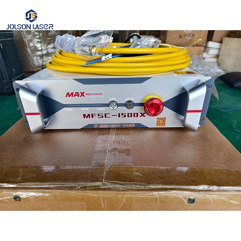 MAX Maxphotonics волоконный лазерный генератор для сварочных и режущих машин MFSC 1500