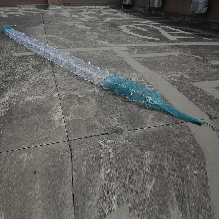 Factory Directly Supply Great Wall Cage Fishing Lobster Traps Cheap Rectangular Foldable Crab Fish Trap Manufactured In China