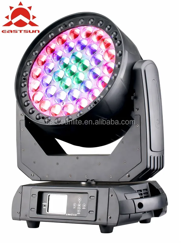 ZOOM Stage Light 36*10W RGBW Color Change Moving Head Lighting Wash Beam Outdoor Sharpy Move For Live Concert