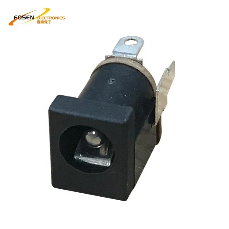 Электрическая мини-разъем 3-контактный гнездовой разъем питания постоянного тока