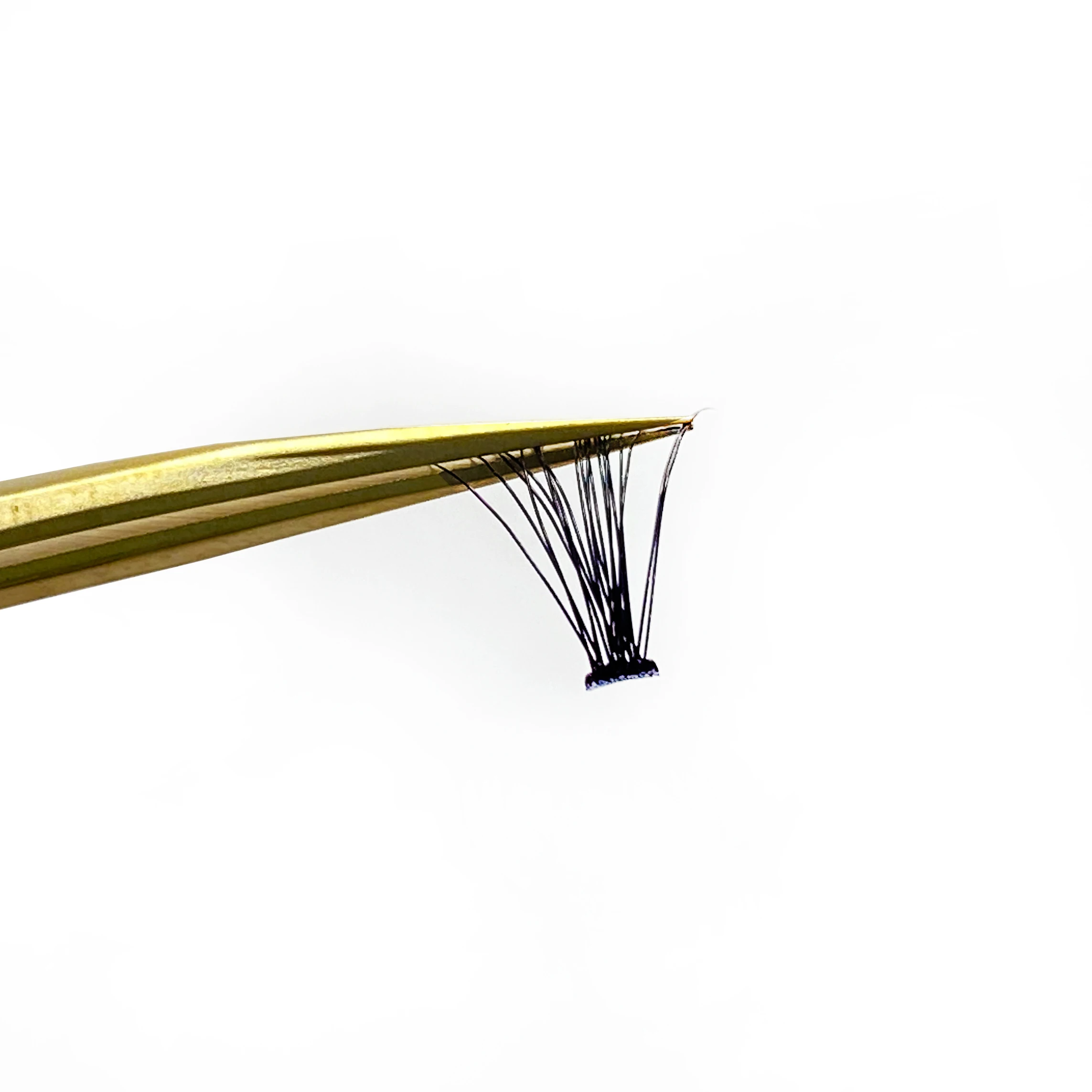 20d Fan Lashes Heat Bonded Premade Lashes With Own Branding Customized Lash Packaging Fluffy Premade Faneyelashes Extension