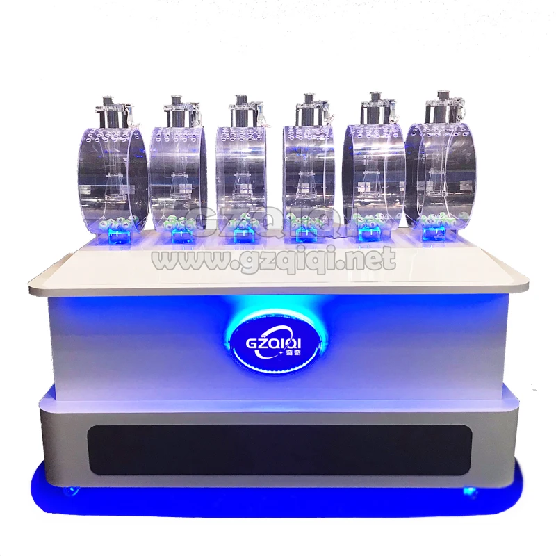 Popular 6D lottery machine with multy cylinder for lucky draw