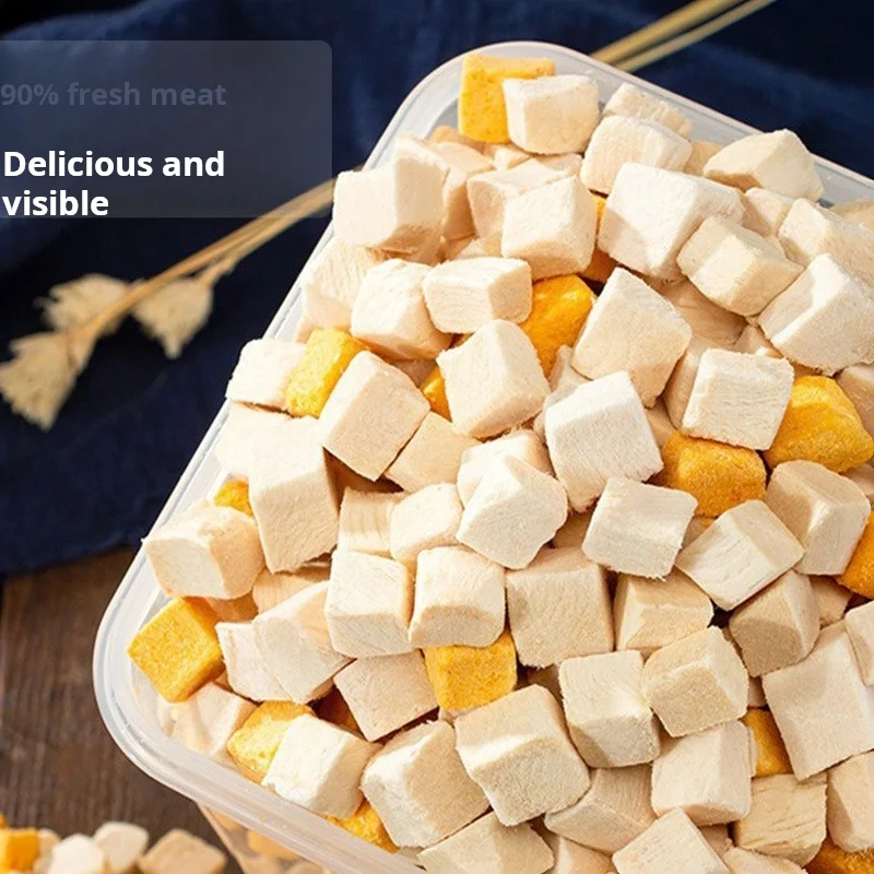 Fast Shipping Wholesale Manufacturer Freeze Dried 10 in 1 500g 0.5 kg Cat Foods Healthy 6 Month Suitable Pet Cat Snacks Set