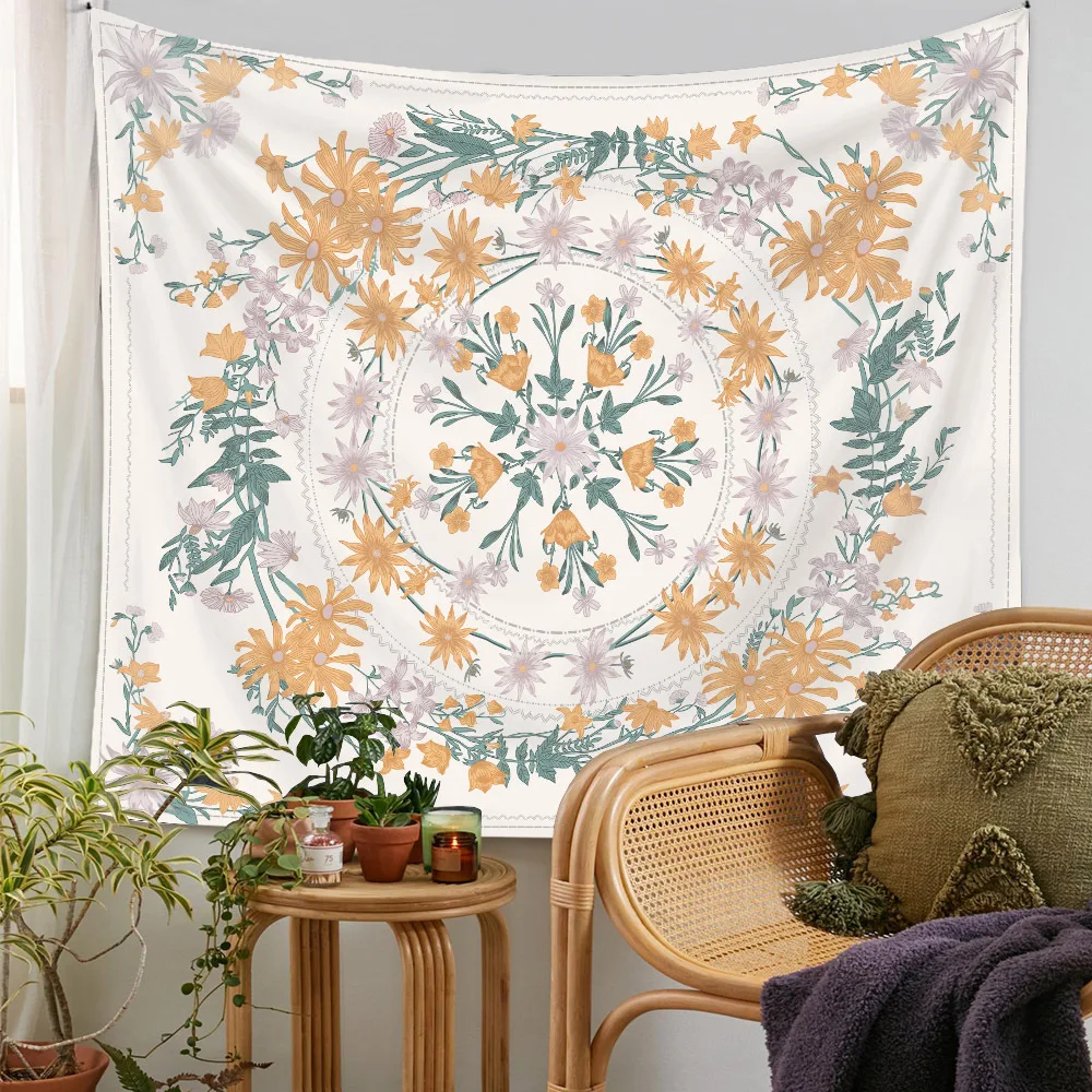 Custom Logo Printed Wall Hanging Tapestry For Home Decor Bedroom