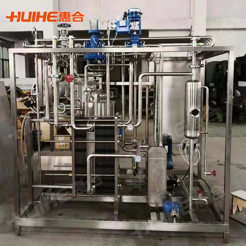 Трубчатый пастеризатор для соевого молока