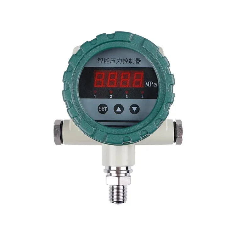 Intelligent transmission controller, one 4-20mA, two relays, 24V/220V, optional electrical contact pressure switch