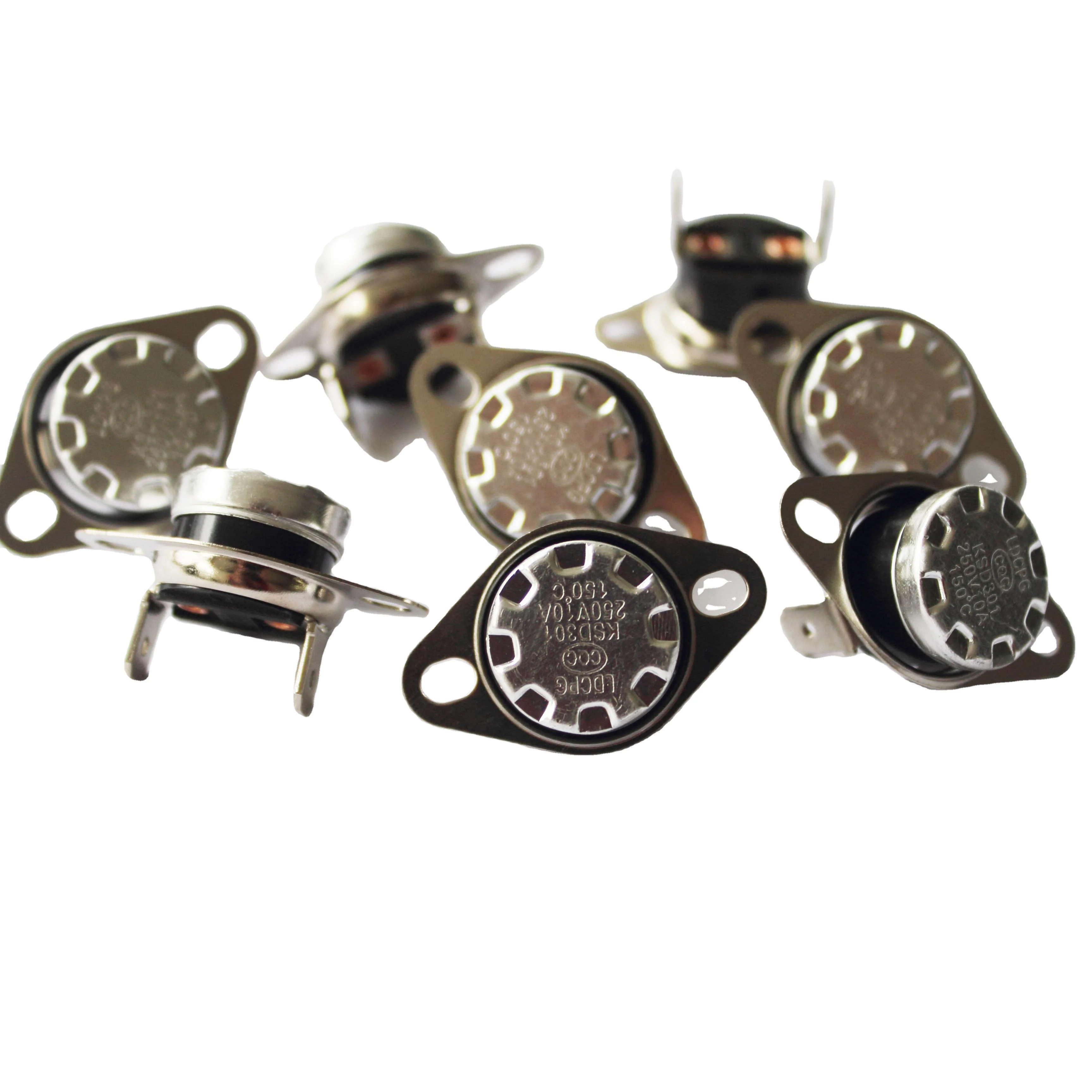 Good quality electric kettle thermal switch thermal cutout switch 15a 250v ksd thermostat for heating