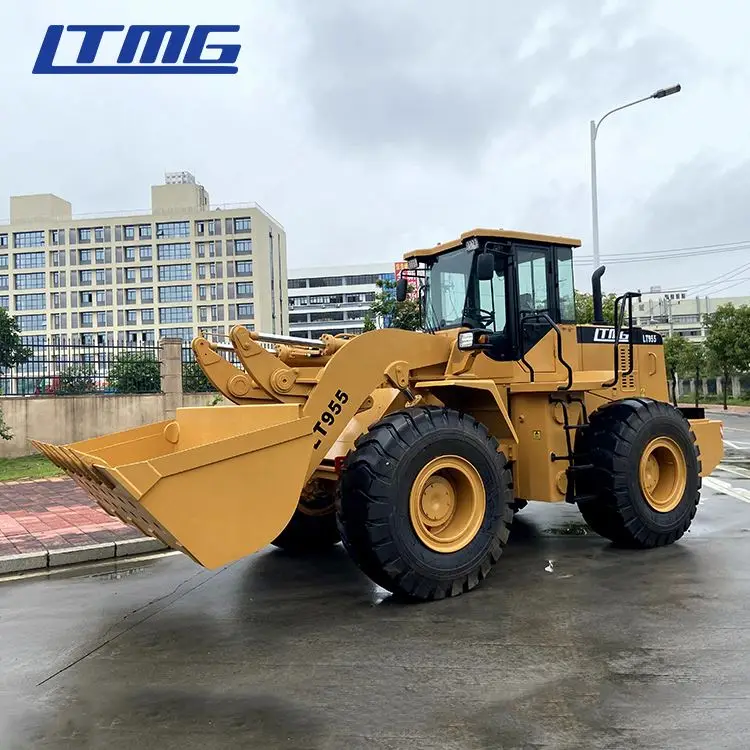 Фронтальный погрузчик LTMG zl50 фронтальный 5 тонн 3 тонны 4 956 958 955 payloader с джойстиком