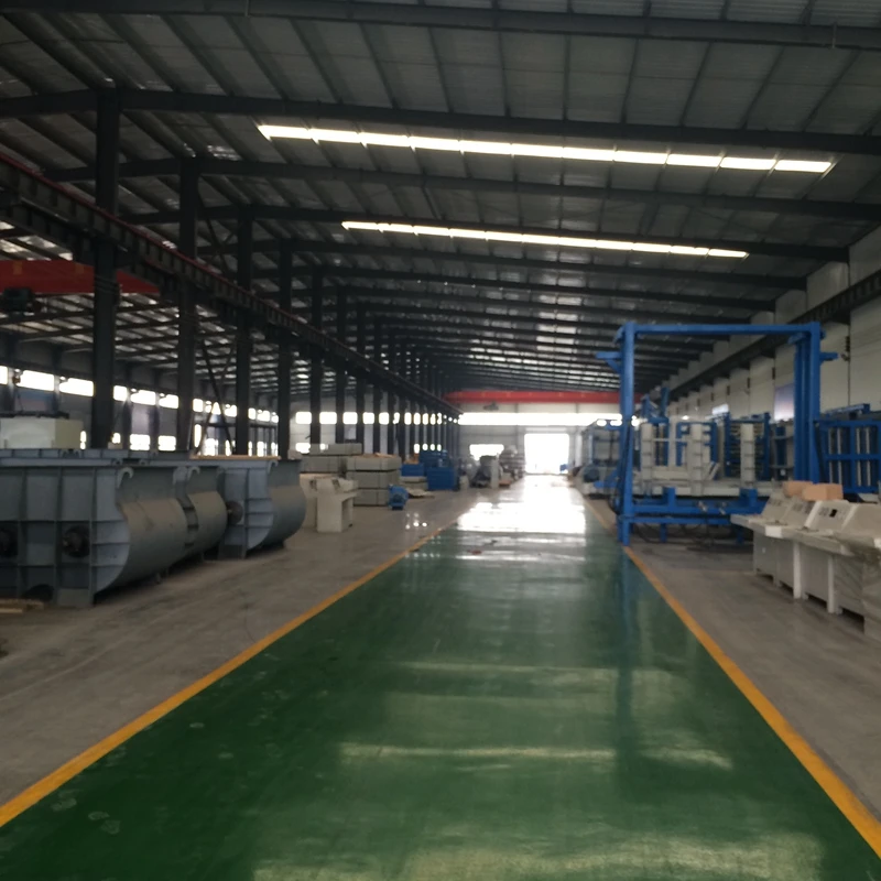 
vertical mold car wall panel production line 