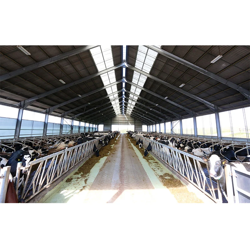 Prefab Steel Structure Livestock Shed Cheap Sheep Barns Cattle Shed Cow Shed Goat House Farm Building