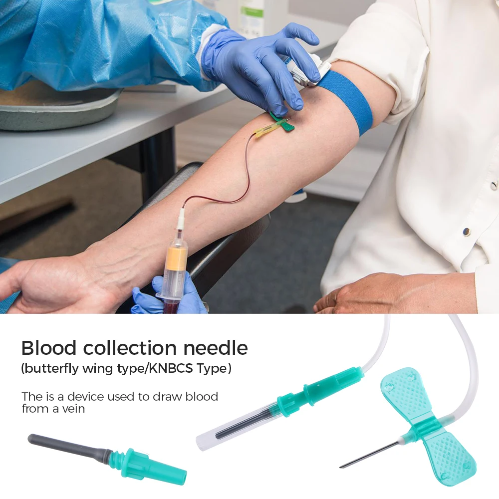 Kdl Disposable Medical Safety Blood Collection Butterfly Needle
