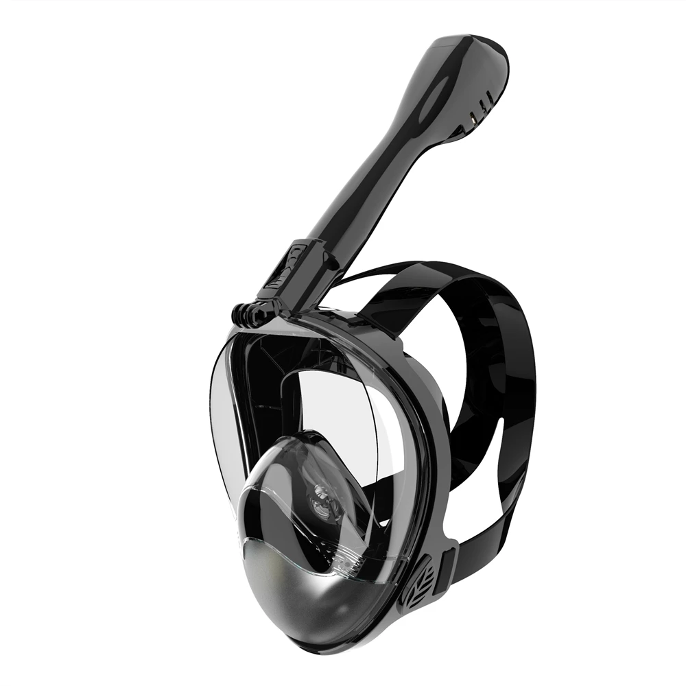 Shenzhen manufacturer direct sell anti fog swim training full face diving mask diving mask with camera mount