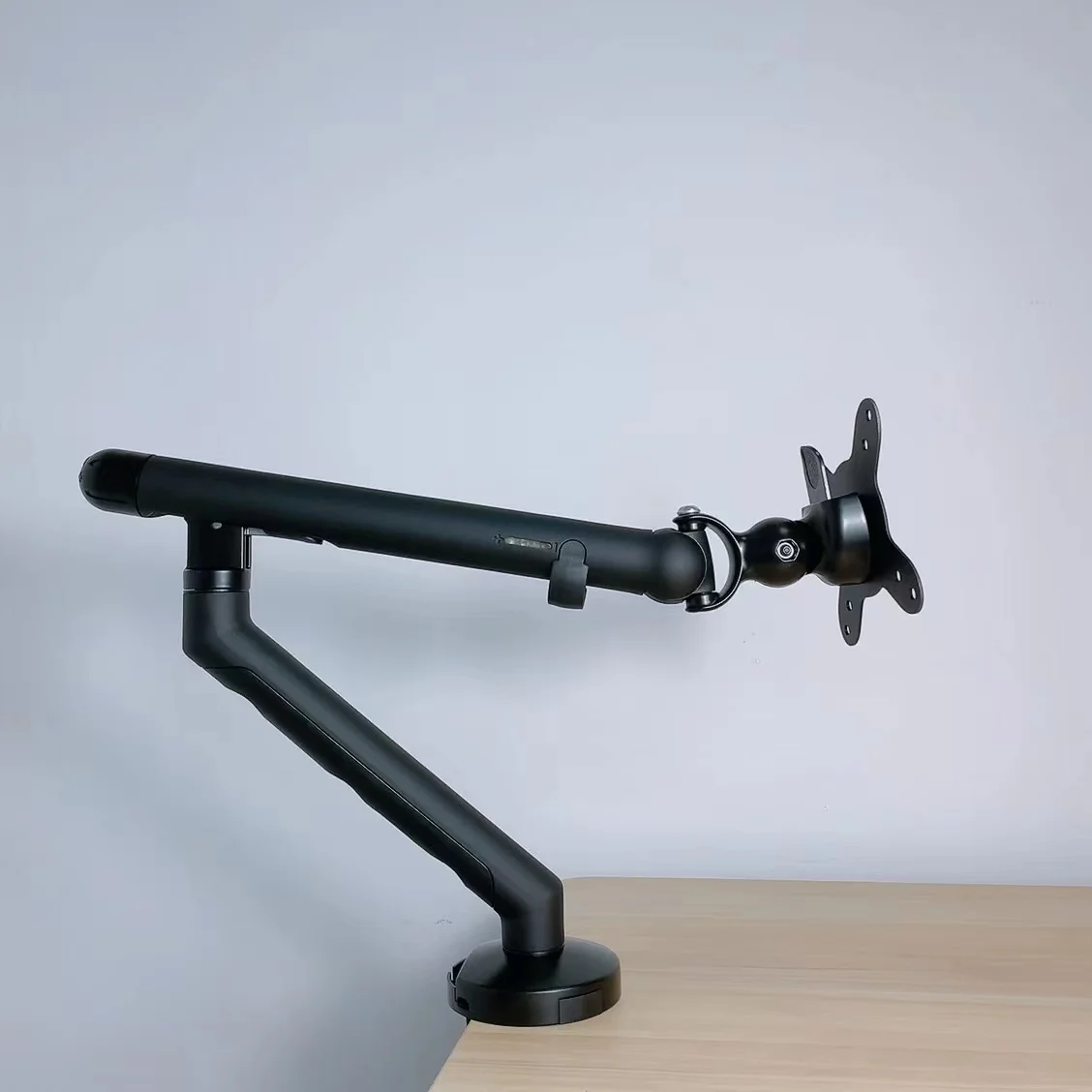 Single Monitor Stand Desk Mount Spring Adjustable VESA Aluminum Monitor Arm