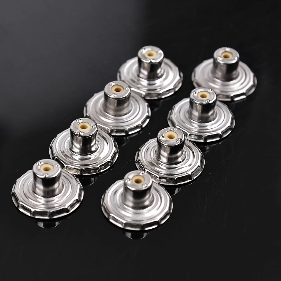 Wholesale Jeans Fixing Button With Plastic Core Stainless Steel Button For Clothes Denim Custom Letter And Logo Jacket Button