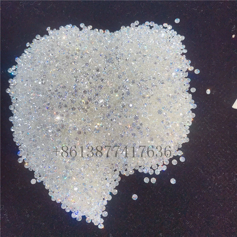 Zuanfa высокое качество Wuzhou Moissanite Алмазный производитель от 0 8 мм до 2 9 мелкий