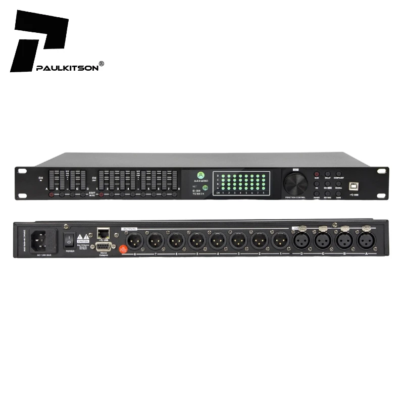 LD448 Audio Processor Dsp Processor Digital Audio Processor Professional Sound System Audio Sound Equipment