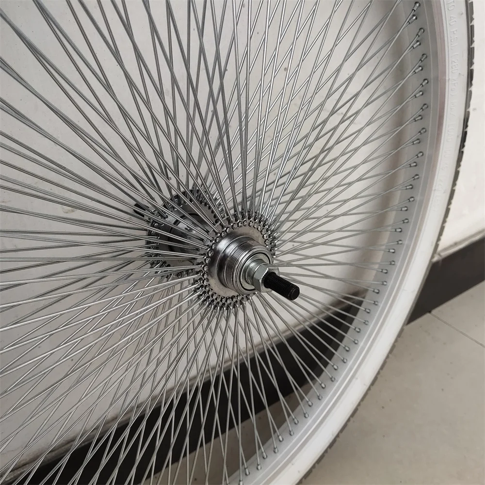 High quality Beach Cruiser Bike special wheel set, made of aluminum alloy, 140 spoke holes