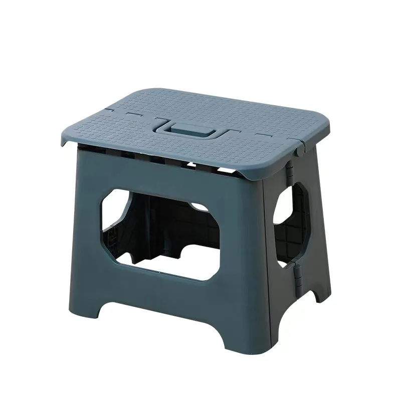 Foldable Kids Stool Plastic Foot Stool For Kitchen Camping