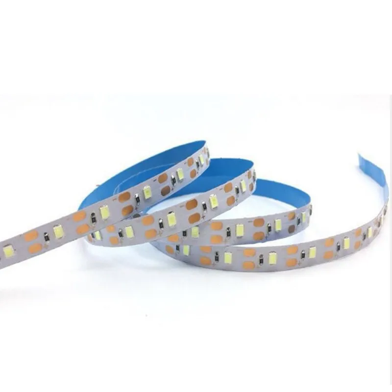 2835-240LED/M Low Voltage Bare Board Light Strip High Brightness Colourful Light 18/25 Copper-Clamping Wire Plate