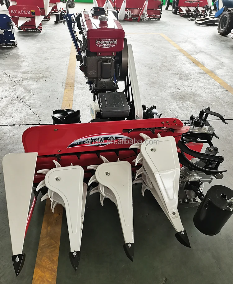 Factory direct supply mini reaper binder/mini rice combine harvester/diesel power rice wheat reaper binder machine