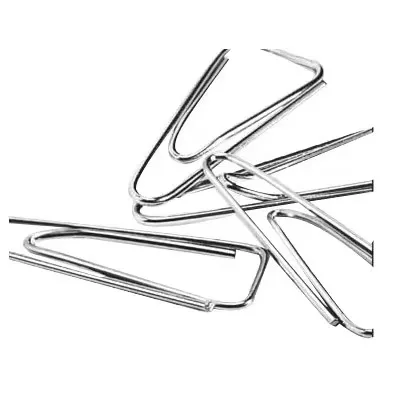 cute paper clips gold color  triangle shape 31mm metal different kinds paperclip