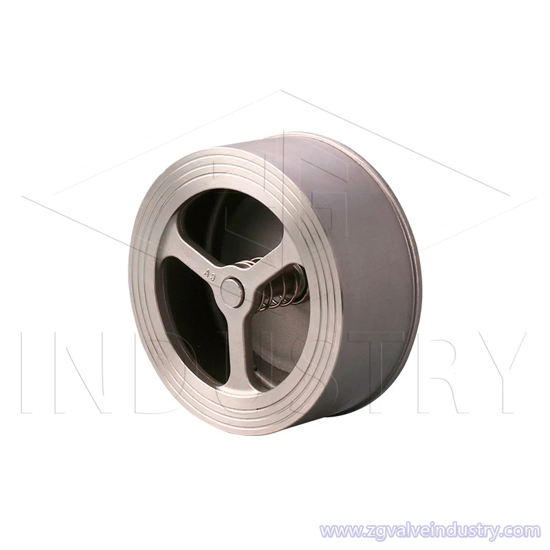 High-Performance Wafer Type Double Door Check Valve ANSI Class125/150 DIN BS PN16