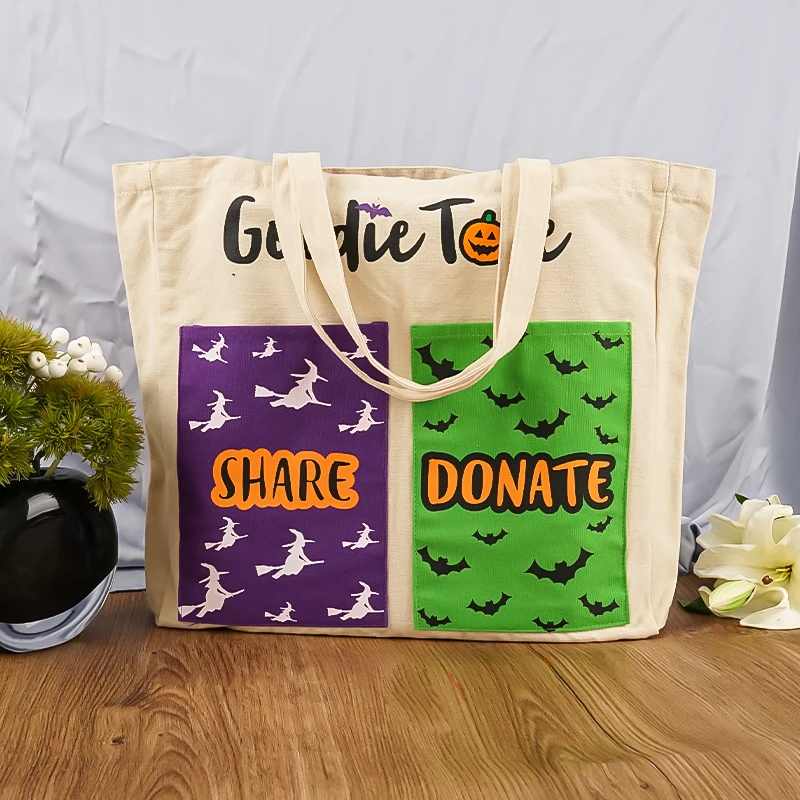 oversized women fabric floderble logo waxed canvas tote bag for women high quality