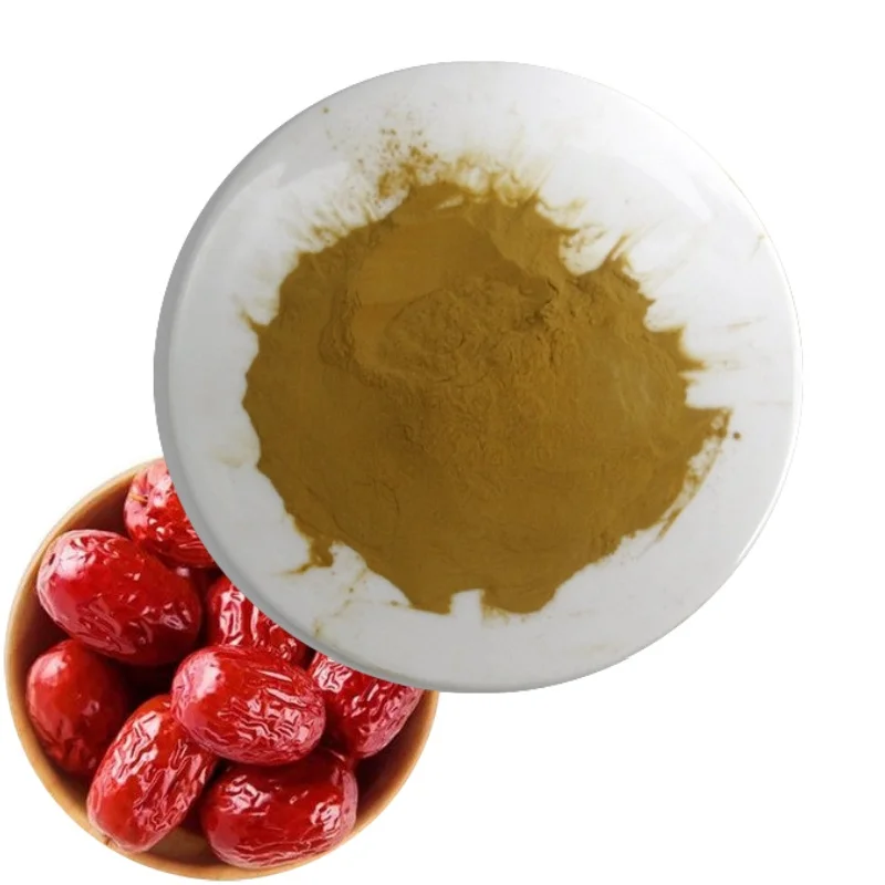 Natural Organic Chinese  Jujube Extract 99% Purity Red Dates Extract Powder Jujube Polysaccharides