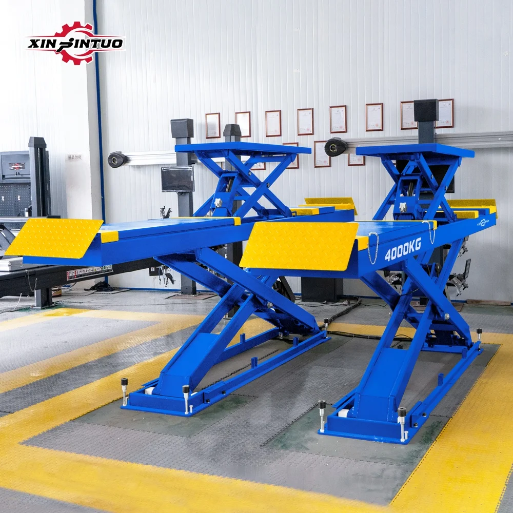 Xinjintuo diesel powered scissor lifts small scissor lift scissor lift truck alignment heavy duty