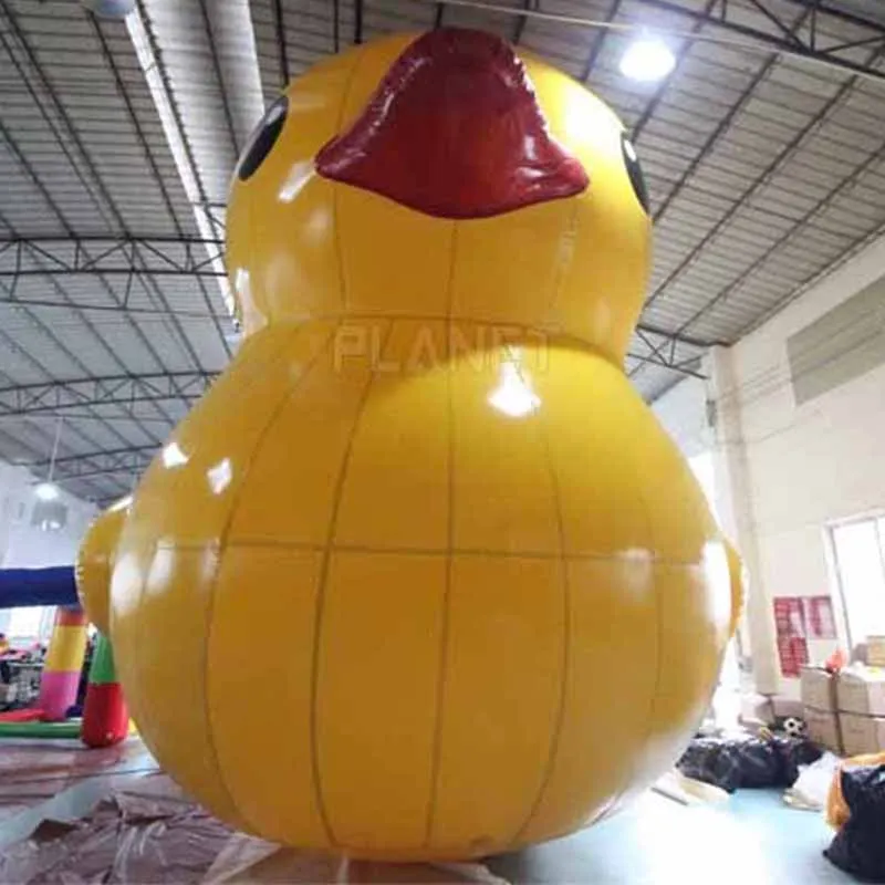 Outdoor Advertising Floating Water Little Yellow Duck Inflatable Yellow Duck Inflatable Yellow Rubber Duck For Promotion