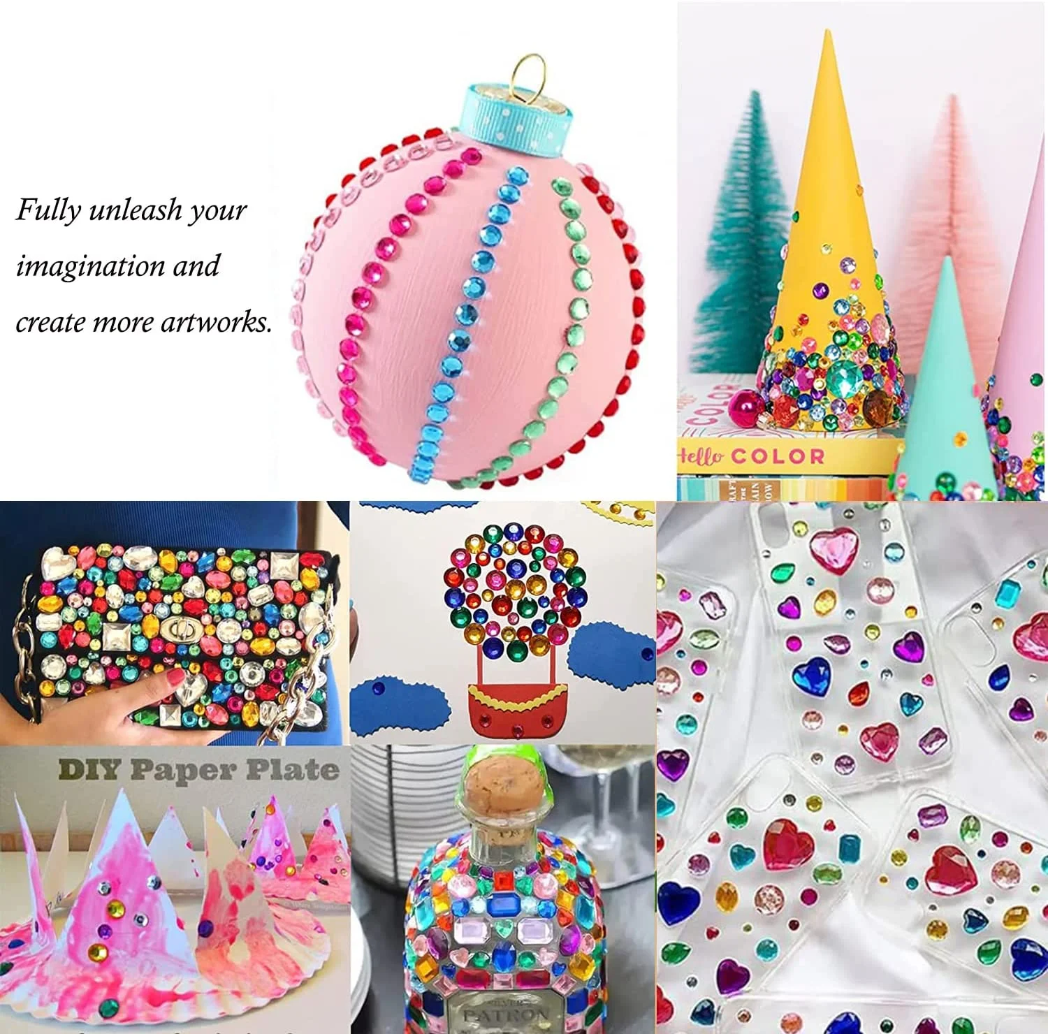 Custom 3d Face Sticker Crystals Stickers Rhinestone Body Adhesive Rhinestones Gems Sticker