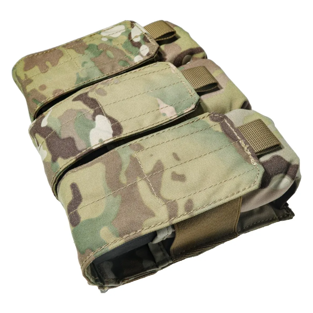 SPARK TAC 1634 Tactical Laser Cut Flap Magazine Pouch Cordura Camouflage Tactical equipment mag pouch