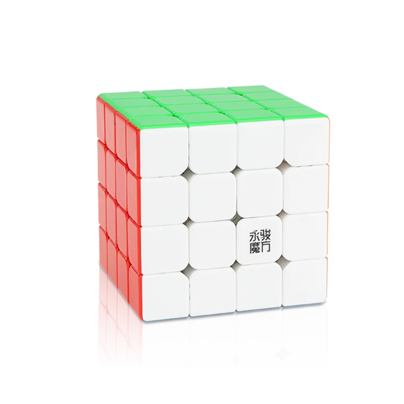 Yongjun Zhilong Mini 4x4x4 Magnetic Professional Magic Cubes Puzzle Toys Stickerless