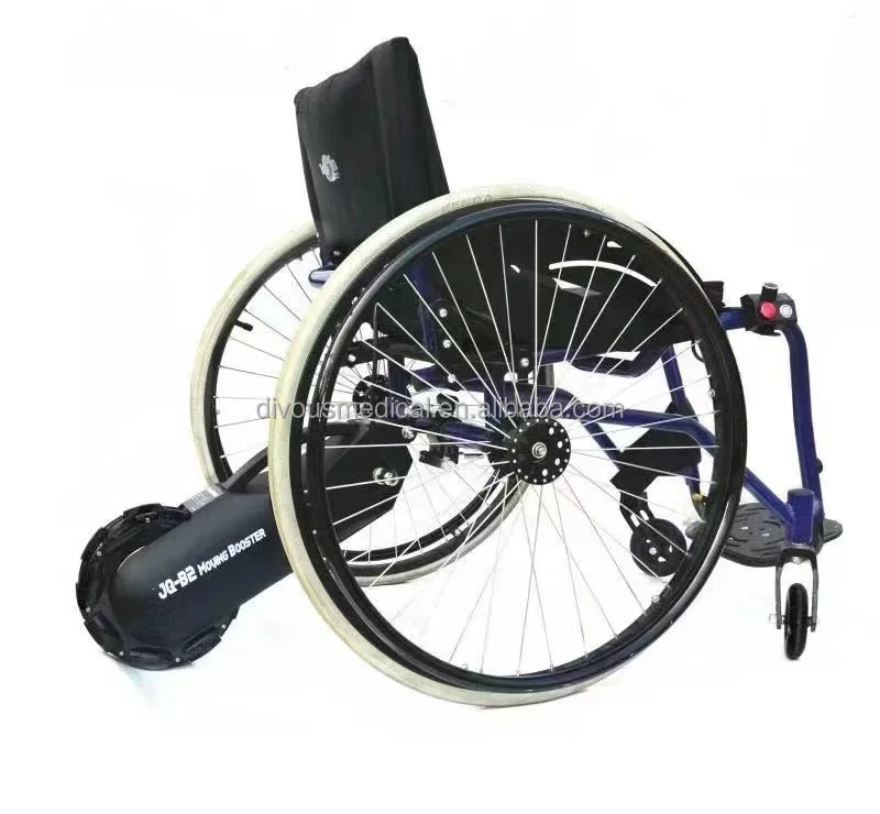 Gear Motor Electric Moving Booster Wheelchair Attachment Lithium Battery Tractor DIY Rear Power Assisted