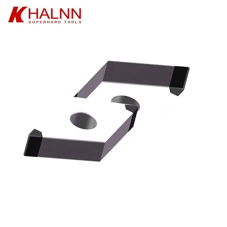DNGA150408-4S CNC lathe fine turning motor shaft hard turning quenching coating CBN blade
