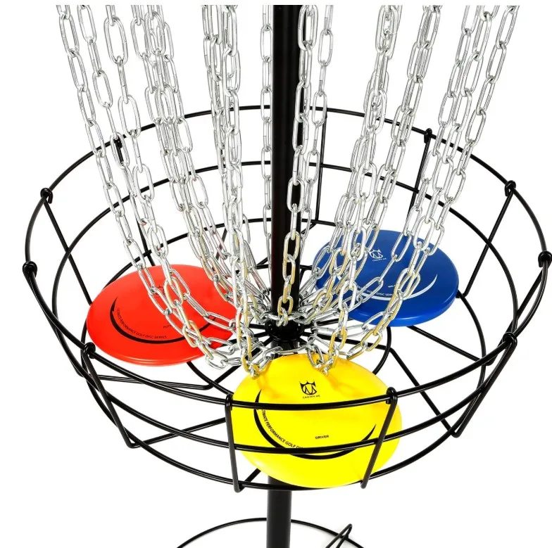 UGA Disc Golfmand Wholesale High Quality Disc Golf Basket 147Cm Height For Indoor Outdoor Sports Game