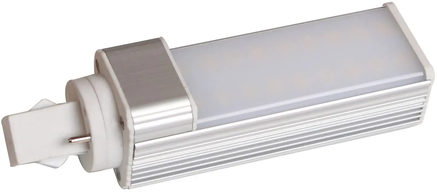 sky factory 180degree g24 led plug 10w lamp 2pin 4pin e27 85-265v dimmable 110v 230v horizontal lamp led spotlight led light bul