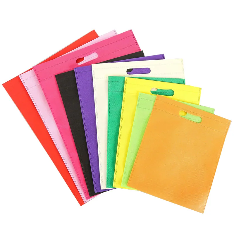 custom non woven Logo Foldable reusable PP non woven Shopping Fold promotional tote Bags