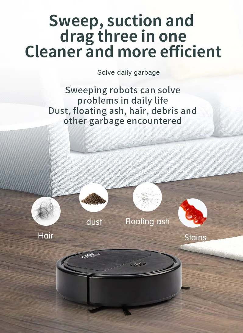 Main Side Brush Mop Cloth Holder Dust Bag Robot Vacuum Cleaner