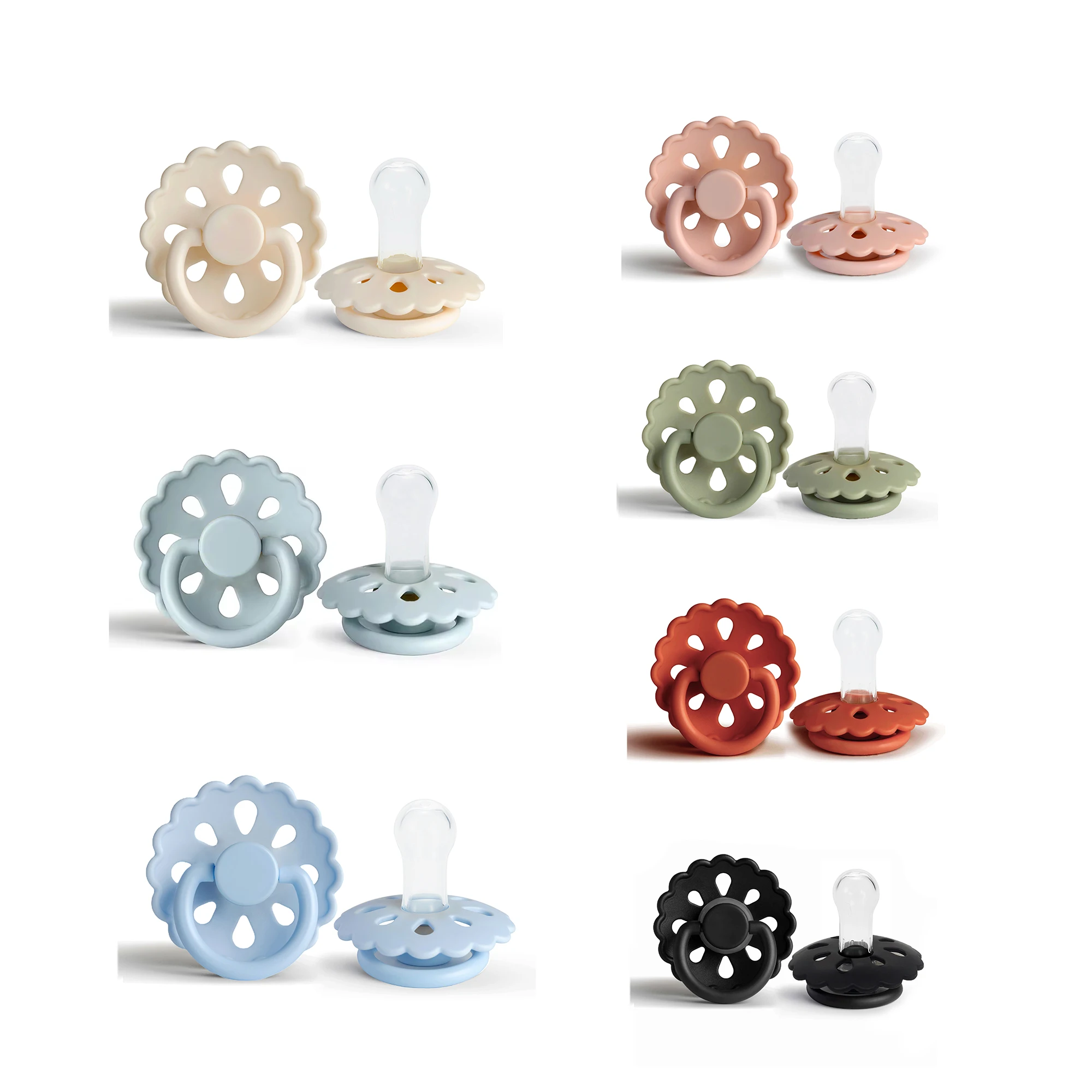 European Standard BPA-Free Plastic Baby Pacifier for 0-18 Months Ensuring Food Safety during Feeding
