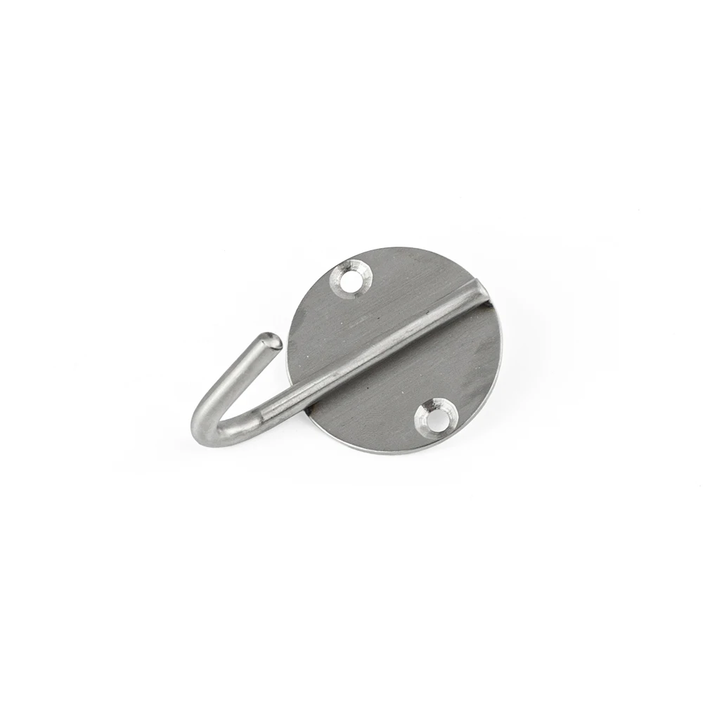 High quality stainless steel single hook coat hook closet kitchen bathroom accessories