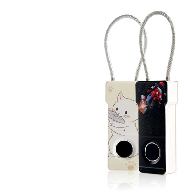 Новейший рюкзак навесной замок с канатом и сканером отпечатков